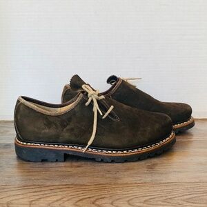 Meindl Mens Kochl Suede Leather Lace Up German Shoes, UK9.5 / US10.